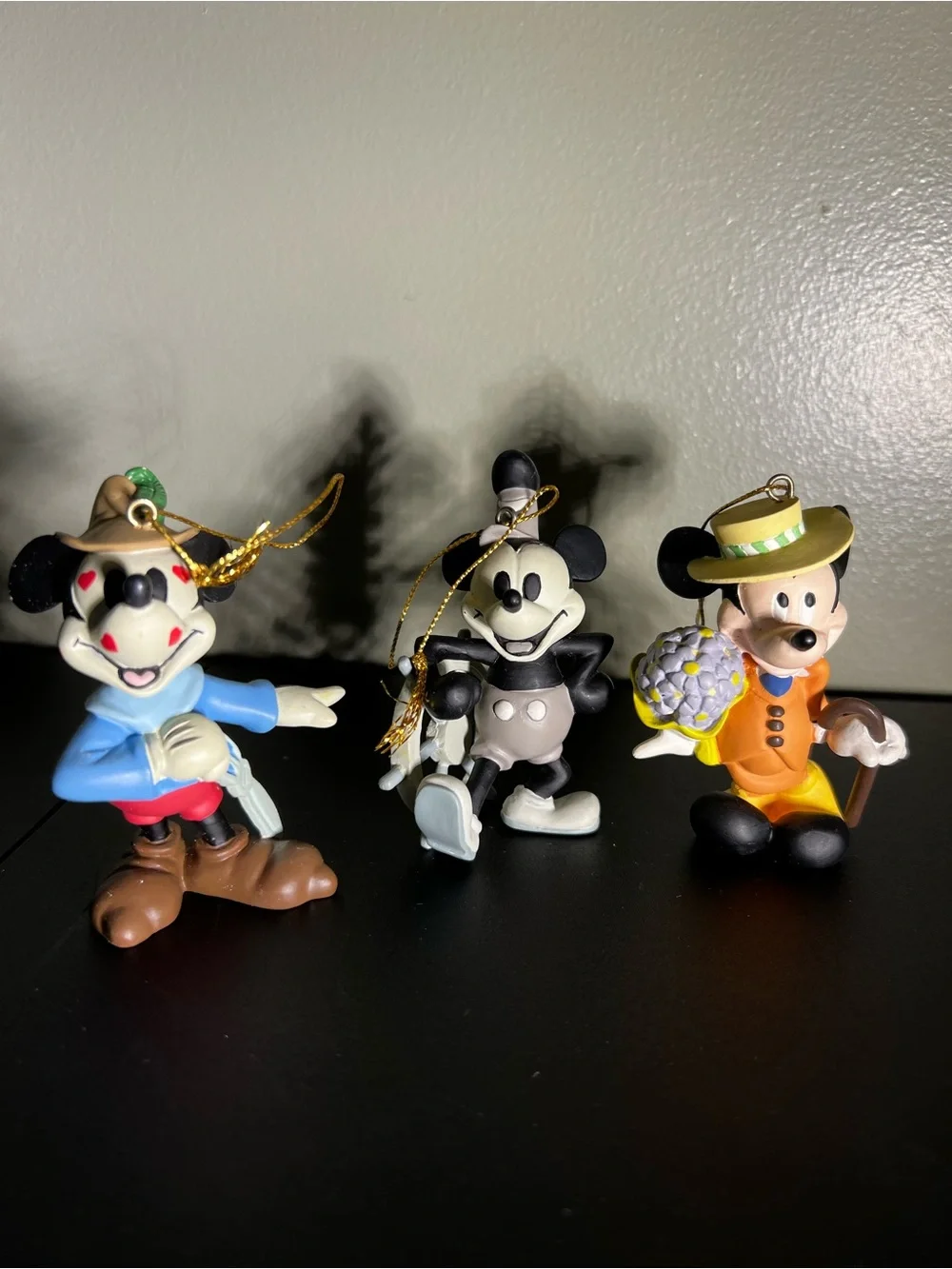 90s Disney Storybook Ornaments Misc Mickey Lot